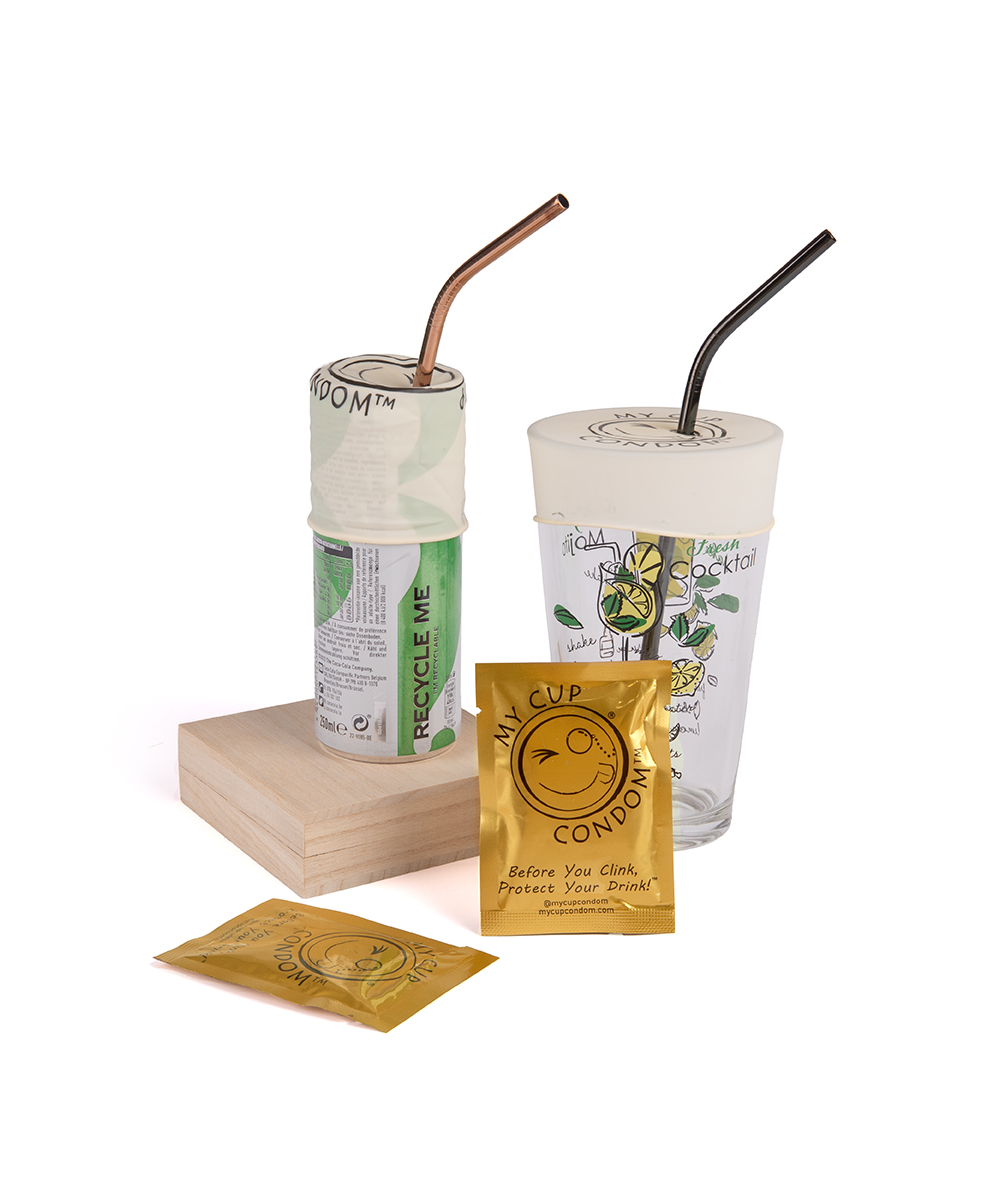 Κάλυμμα Ποτηριού | My Cup Condom 1 Κάλυμμα Ποτηριού | My Cup Condom