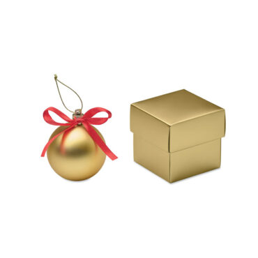Διαφημιστικά δώρα με λογότυπο 1 μικρή χριστουγεννιάτικη μπάλα